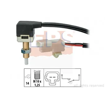 Commande, embrayage (régulateur de vitesse) EPS 1.810.289