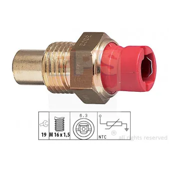 Sonde de température, liquide de refroidissement EPS 1.830.002