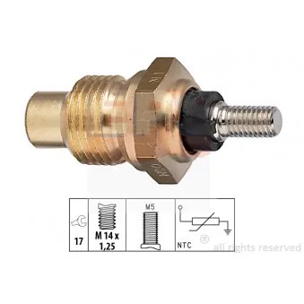 Sonde de température, liquide de refroidissement EPS 1.830.003