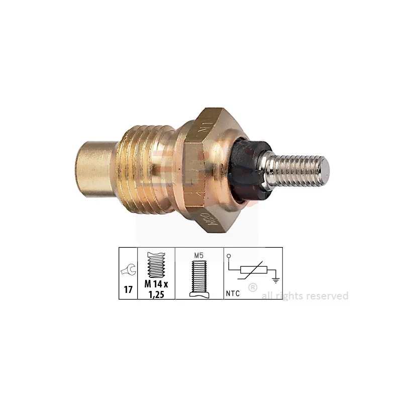 Sonde de température, liquide de refroidissement EPS 1.830.003