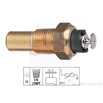 Sonde de température, liquide de refroidissement EPS 1.830.005