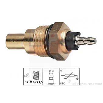 Sonde de température, liquide de refroidissement EPS 1.830.009