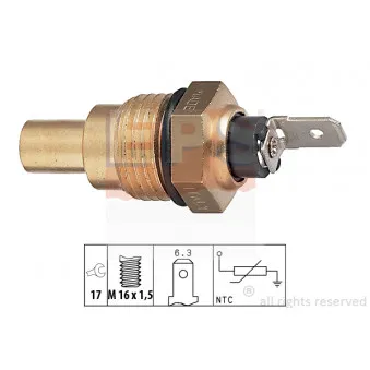 Sonde de température, liquide de refroidissement EPS 1.830.041