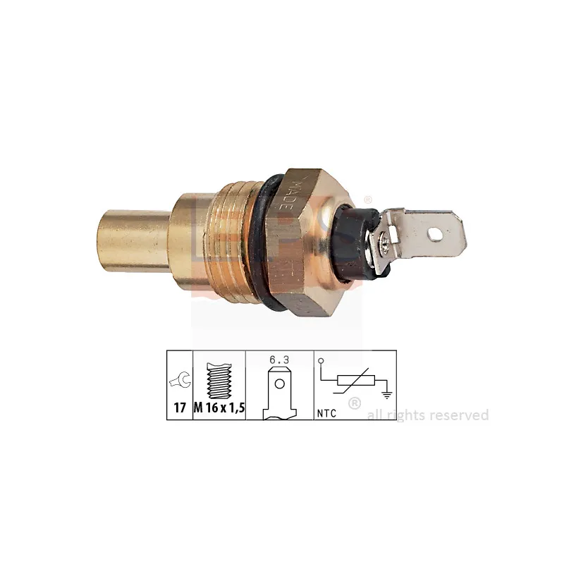 Sonde de température, liquide de refroidissement EPS 1.830.042