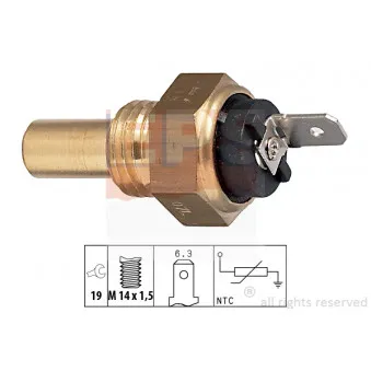 Sonde de température, liquide de refroidissement EPS