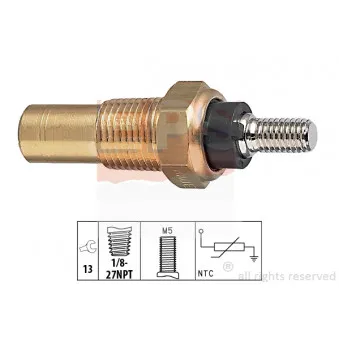 Sonde de température, liquide de refroidissement EPS 1.830.082