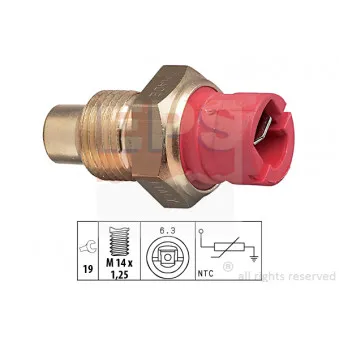 Sonde de température, liquide de refroidissement EPS 1.830.084
