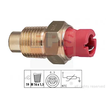 Sonde de température, liquide de refroidissement EPS 1.830.132