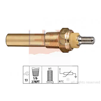 Sonde de température, liquide de refroidissement EPS 1.830.135