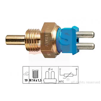 Sonde de température, liquide de refroidissement EPS 1.830.139