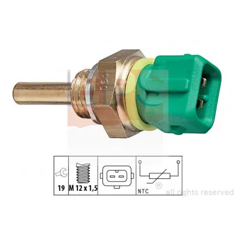 Sonde de température, liquide de refroidissement EPS 1.830.148