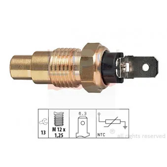 Sonde de température, liquide de refroidissement EPS 1.830.159