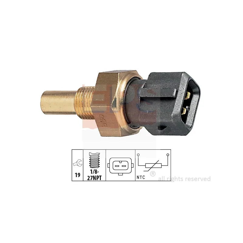 Sonde de température, liquide de refroidissement EPS 1.830.165