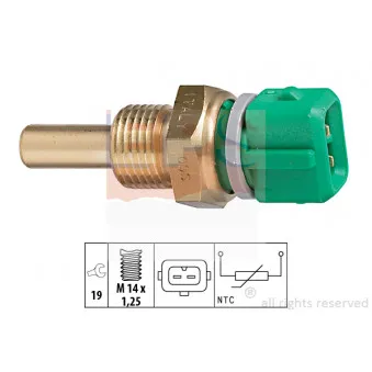 Sonde de température, liquide de refroidissement EPS 1.830.204