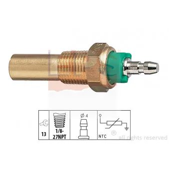 Sonde de température, liquide de refroidissement EPS 1.830.208