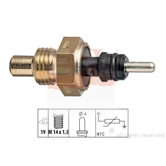 Sonde de température, liquide de refroidissement EPS 1.830.214