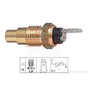 Sonde de température, liquide de refroidissement EPS 1.830.223