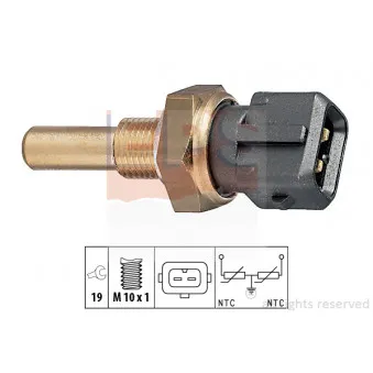 Sonde de température, liquide de refroidissement EPS 1.830.229