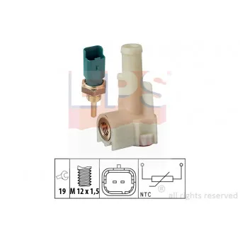 Sonde de température, liquide de refroidissement EPS 1.830.233K