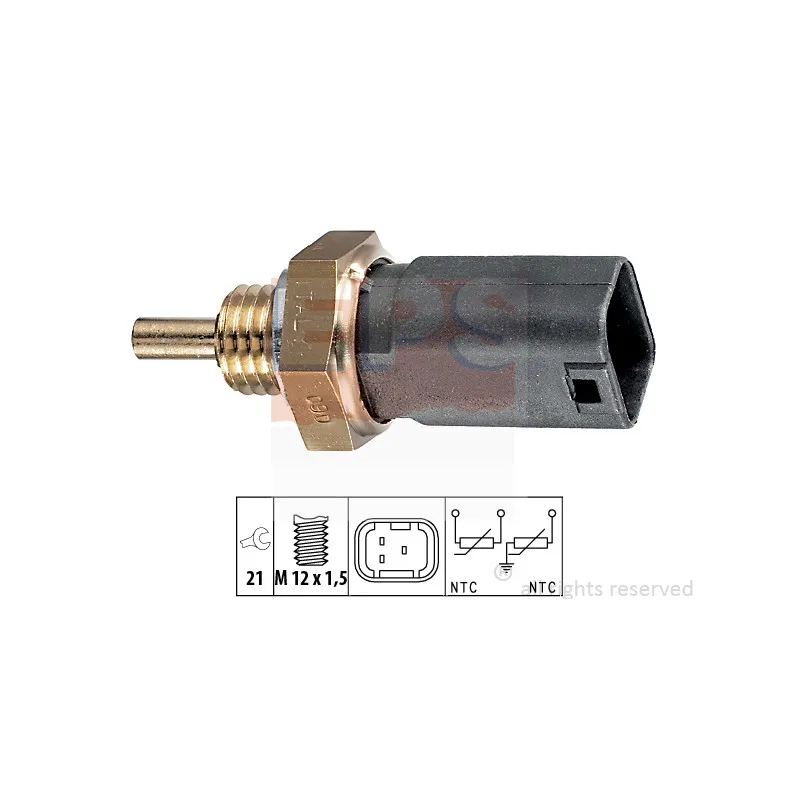 Sonde de température, liquide de refroidissement EPS 1.830.252