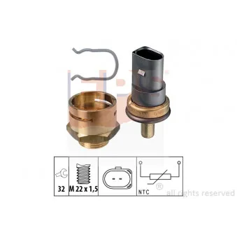 Sonde de température, liquide de refroidissement EPS 1.830.278K