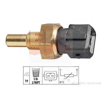 Sonde de température, liquide de refroidissement EPS 1.830.283