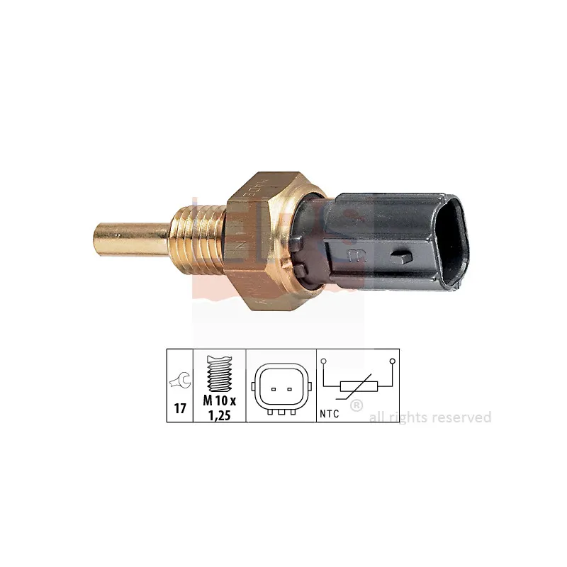 Sonde de température, liquide de refroidissement EPS 1.830.299