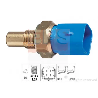 Sonde de température, liquide de refroidissement EPS 1.830.320