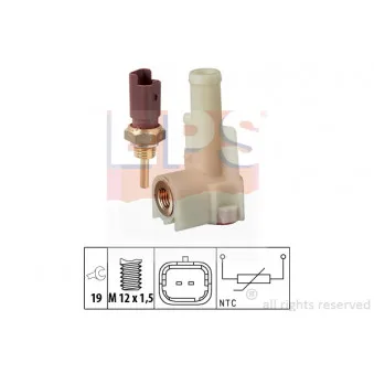 Sonde de température, liquide de refroidissement EPS 1.830.326K