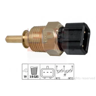 Sonde de température, liquide de refroidissement EPS 1.830.367