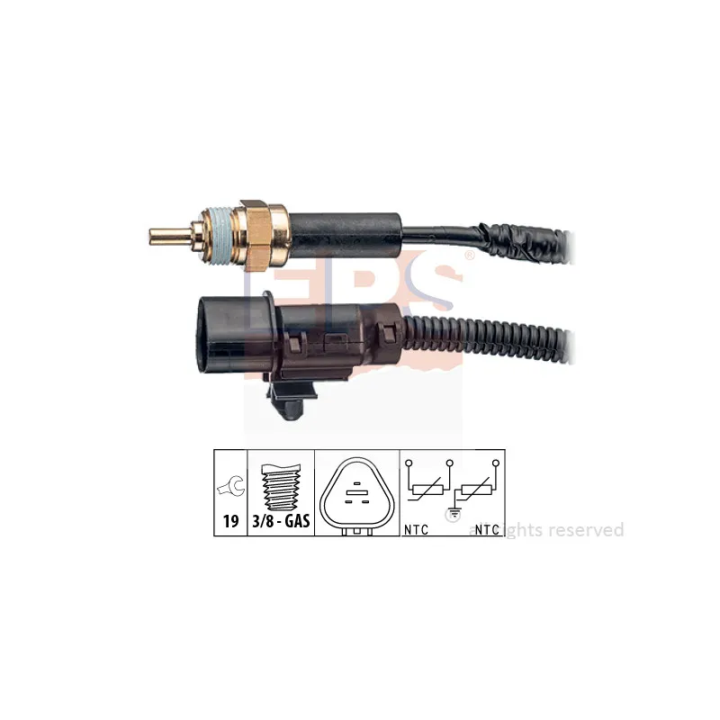 Sonde de température, liquide de refroidissement EPS 1.830.374