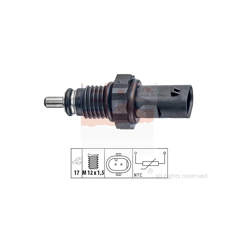 Sonde de température, liquide de refroidissement EPS 1.830.375