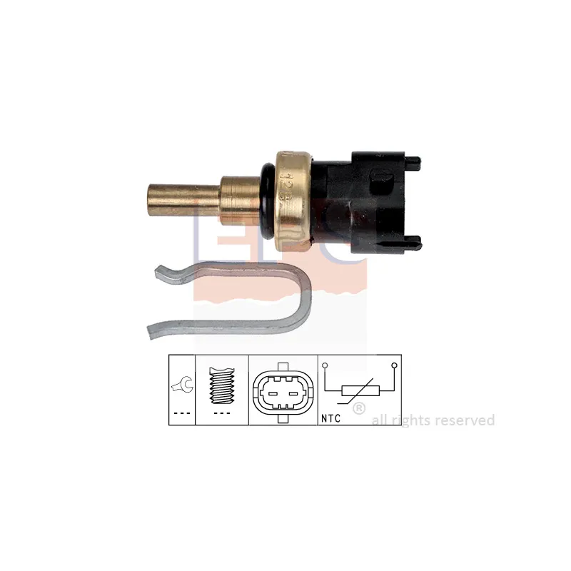 Sonde de température, liquide de refroidissement EPS 1.830.395