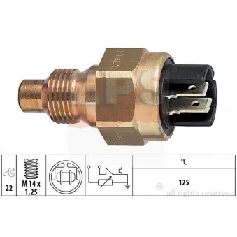 Sonde de température, liquide de refroidissement EPS 1.830.510