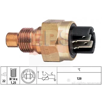 Sonde de température, liquide de refroidissement EPS 1.830.523