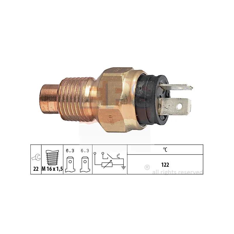 Sonde de température, liquide de refroidissement EPS 1.830.525