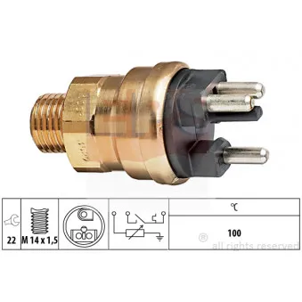 Sonde de température, liquide de refroidissement EPS
