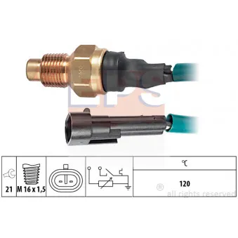 Sonde de température, liquide de refroidissement EPS 1.830.546