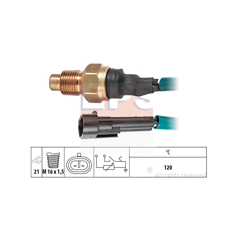 Sonde de température, liquide de refroidissement EPS 1.830.546