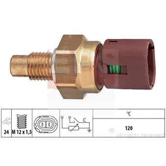 Sonde de température, liquide de refroidissement EPS 1.830.549