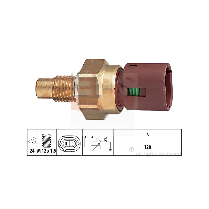 Sonde de température, liquide de refroidissement EPS 1.830.549