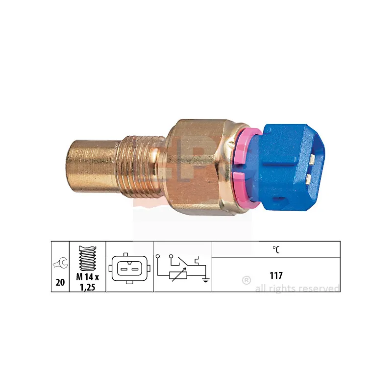 Sonde de température, liquide de refroidissement EPS 1.830.553