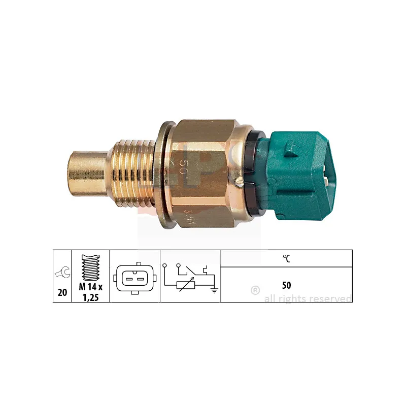 Sonde de température, liquide de refroidissement EPS 1.830.554