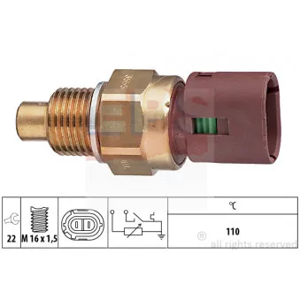 Sonde de température, liquide de refroidissement EPS 1.830.555