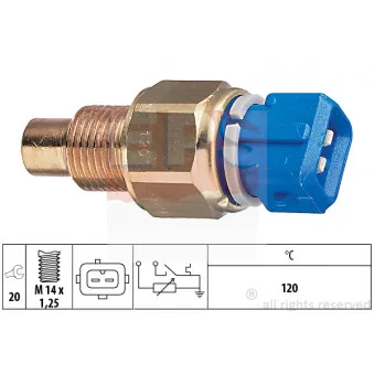 Sonde de température, liquide de refroidissement EPS 1.830.558