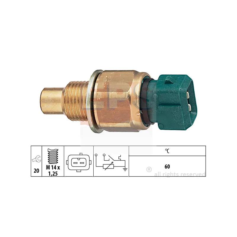 Sonde de température, liquide de refroidissement EPS 1.830.560