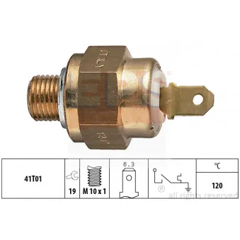 Contact thermique, voyant avertisseur de l'agent réfrigérant EPS 1.840.007