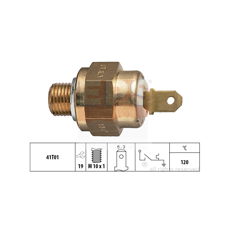 Contact thermique, voyant avertisseur de l'agent réfrigérant EPS 1.840.007