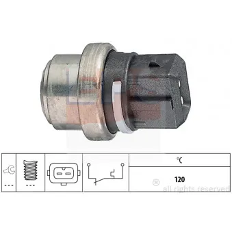 Contact thermique, voyant avertisseur de l'agent réfrigérant EPS 1.840.074