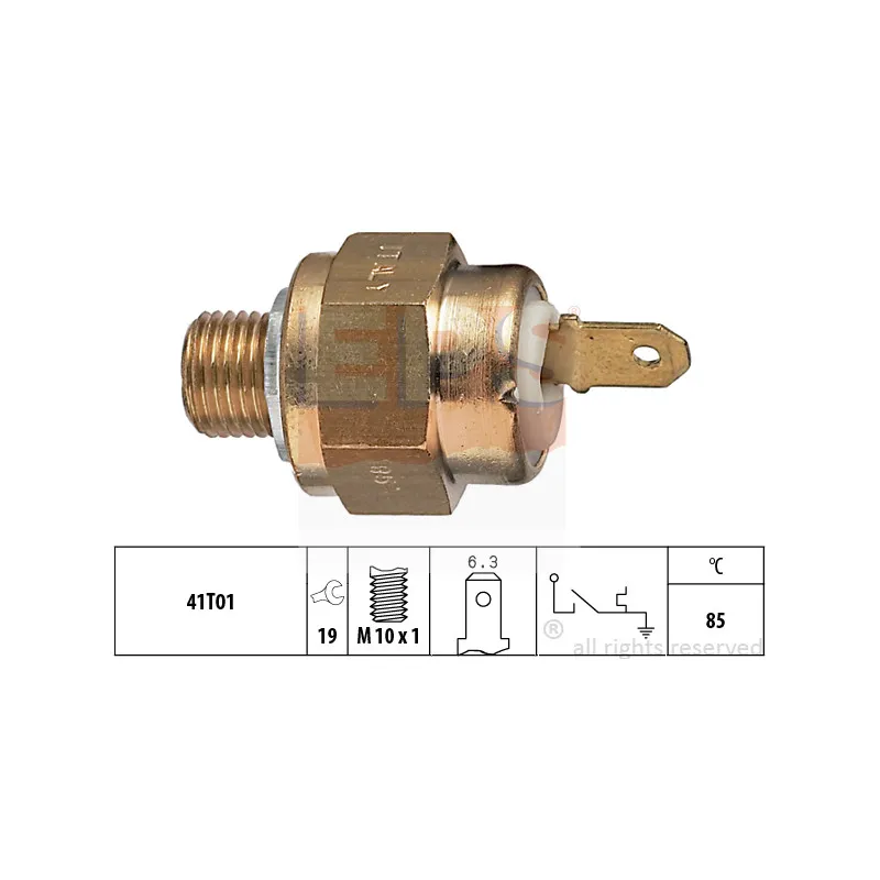 Contact thermique, voyant avertisseur de l'agent réfrigérant EPS 1.840.084